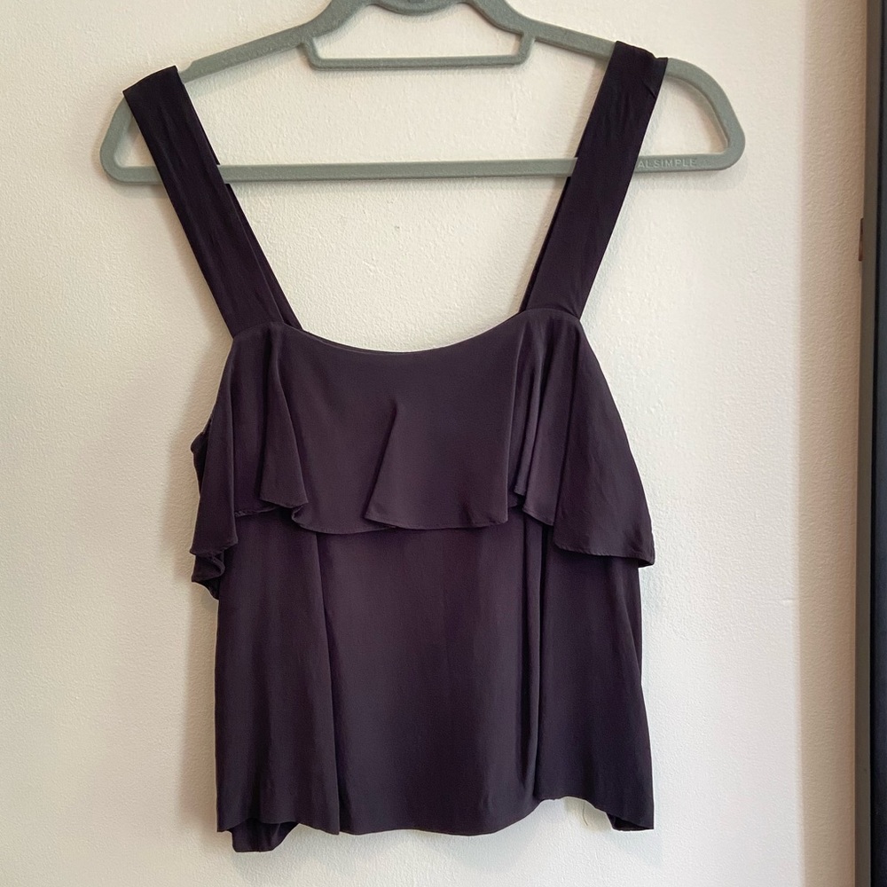 & Other Stories Silky Black Top